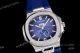 New Patek Philippe Nautilus Annual Calendar 5726 Blue Dial Blue Rubber Replica Watch (2)_th.jpg